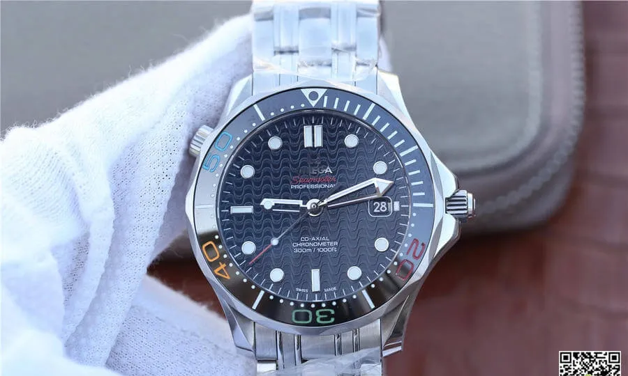 Omega Seamaster Diver 300M 522.30.41.20.01.001 V6 Factory z1:1 Best Edition Replica Watch Stainless Steel Strap
